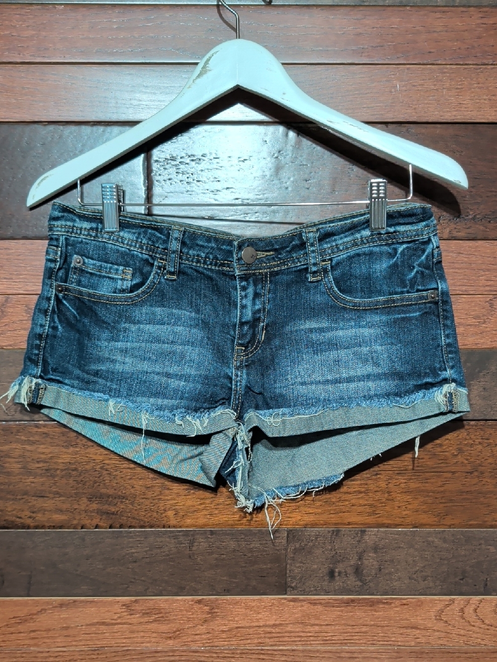 2.1 Denim Women's Dark Blue Denim  Shorts